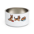 German Sheperd Pet Bowl