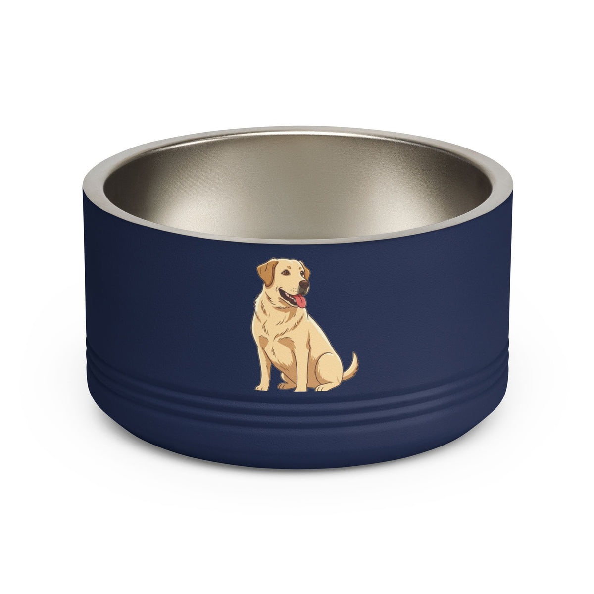 Beige Labrador Retriever Pet Bowl