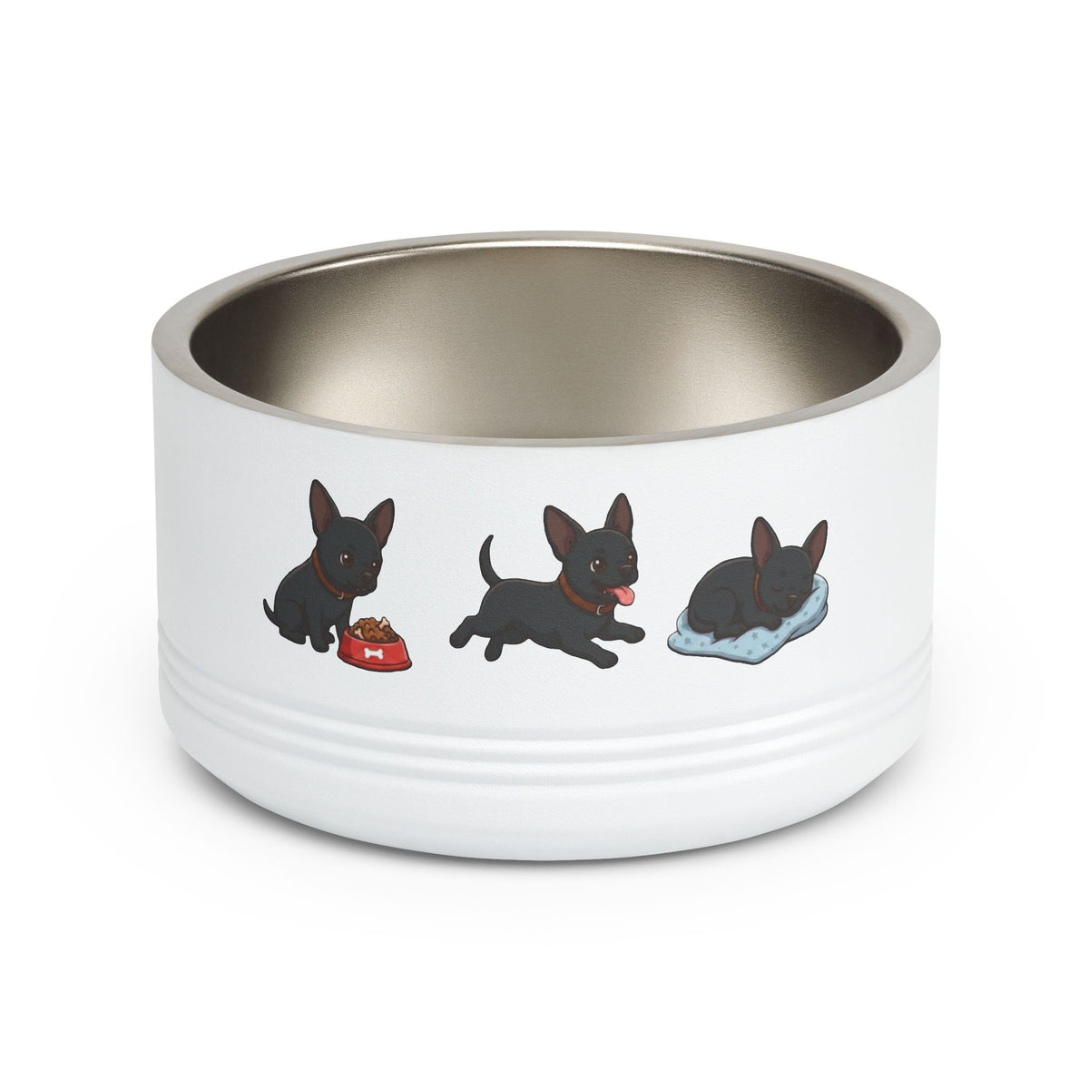 Black Chihuahua Bowl