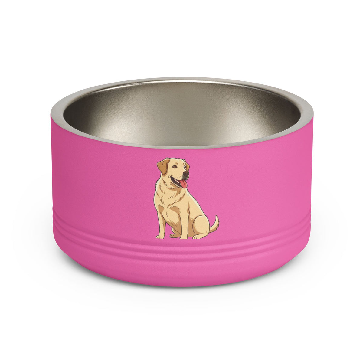 Beige Labrador Retriever Pet Bowl