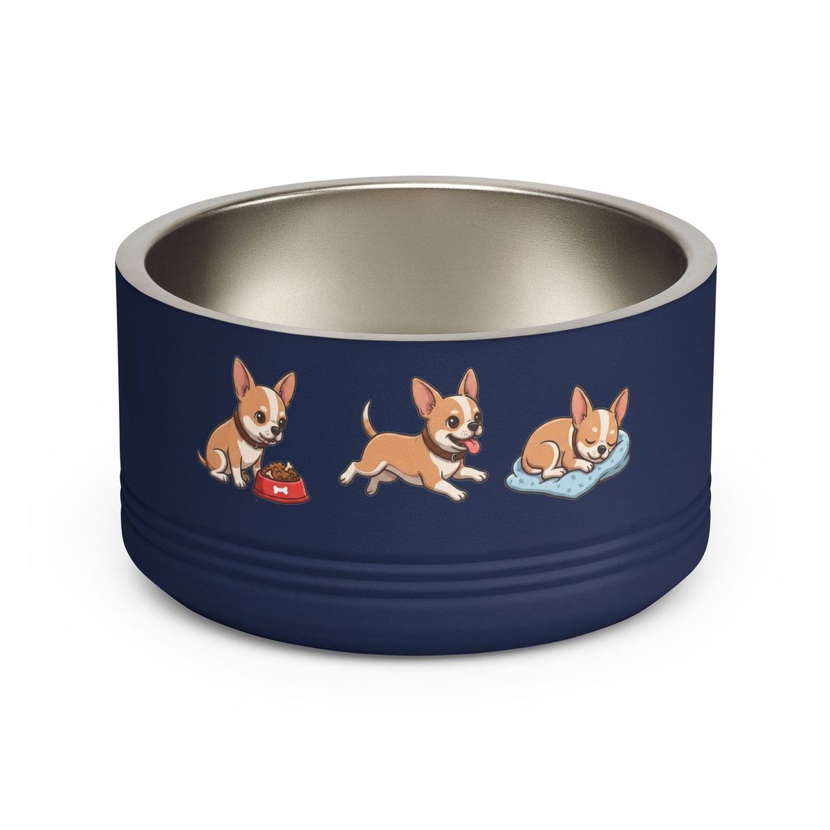 Beige Chihuahua Bowl