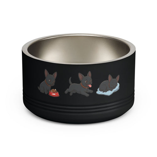 Black Chihuahua Bowl