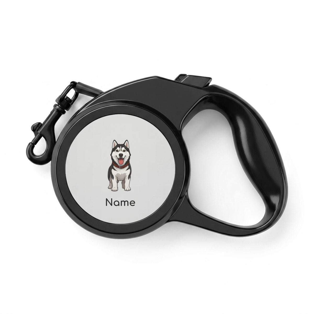 Retractable Pet Leash Siberian Husky