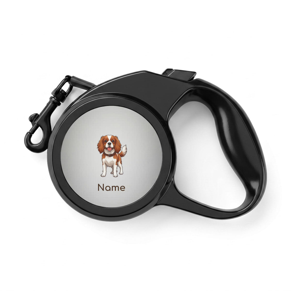 Retractable Pet Leash Cavalier King Charles Spaniel (Brown And White)