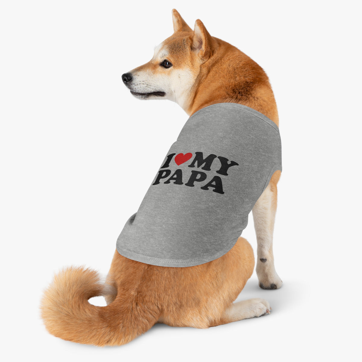 Camiseta sin mangas Amo a mi papá