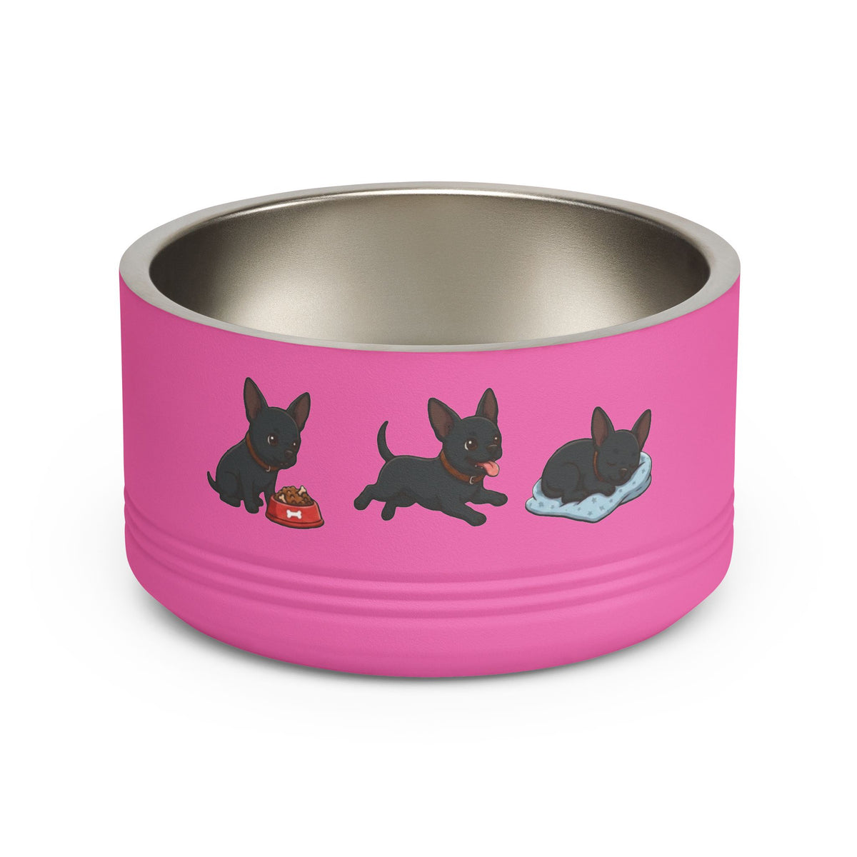 Black Chihuahua Bowl